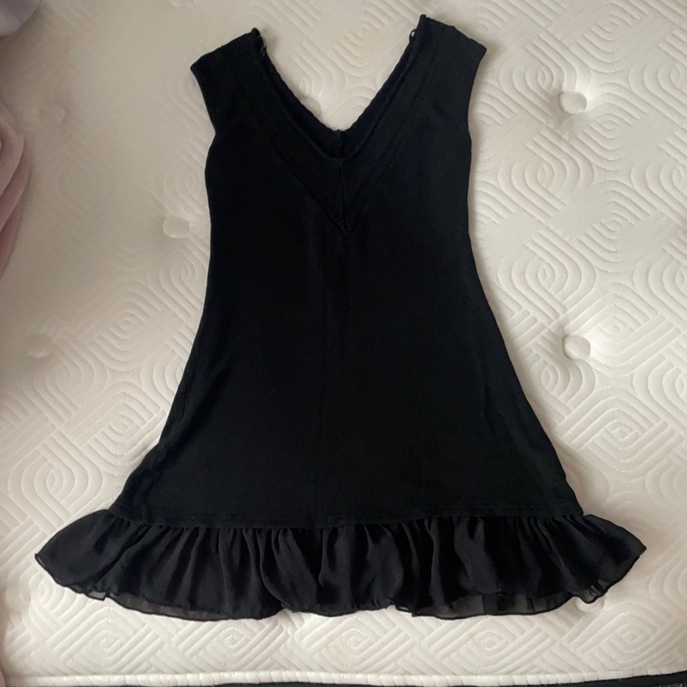 Vintage Papaya Black Dress - Picture 3 of 7